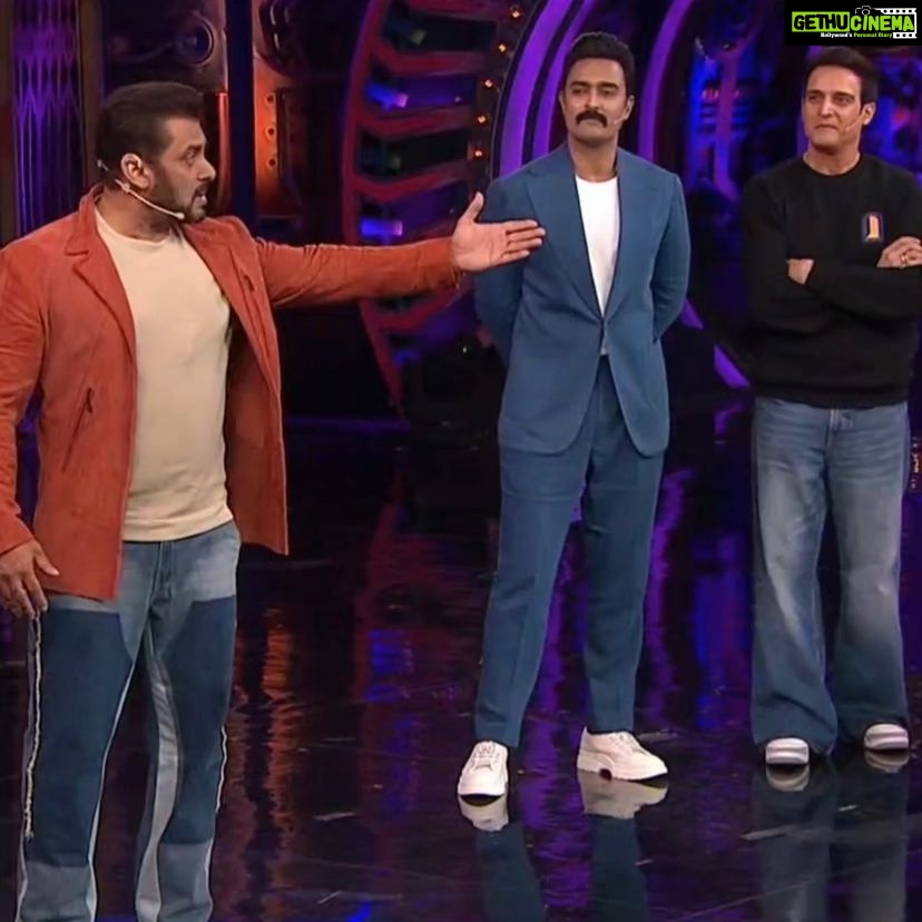 Prasanna Instagram - This happened sometime ago𤩠#Salmankhan Filmcity Mumbai