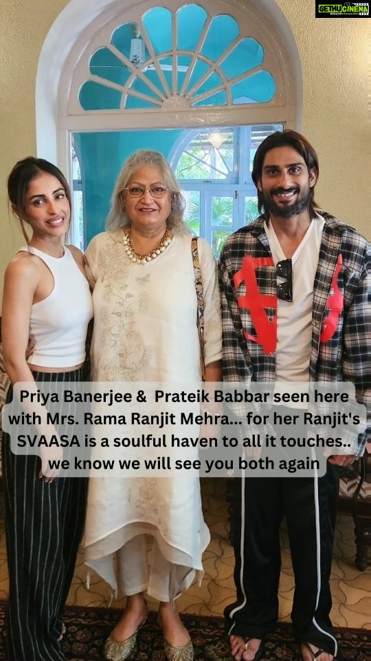 Prateik Babbar Instagram - It is always a beautiful feeling to know that your guests have truly found a home away from home. At Ranjit's SVAASA, we believe that those who are meant to find us, will. And when they do, a spark ignites and an everlasting connection is formed. We were delighted to welcome Prateik Babbar and Priya Banerjee, along with Smita Patil's sister Anita to our cozy sanctuary. The laughter, the shared stories, and the wonderful moments we enjoyed over lunch will forever be etched in our memories. It was forever in our minds to have Prateik at SVAASA, after watching his amazing performance in Dhobi Ghat. Manifestations work in their own sweet time in their own ways and through angles. Thank you Vikas, you were dearly missed. Was a pleasure to have Poonam and Jeetuji. Love and light to these wonderful souls who made our day brighter and our hearts fuller. We cannot wait to welcome them back to our doors - which will always be open for them! At Ranjit's SVAASA, we believe in universal connections. #Actor #Actress #Bollywood #Hosana #PratiekBabbar #reelindia #wanderlust #BabbarBoy #banarjeebeauty #vikaskhanna #PratiekBabbarFans#PriyaBanerjee #travel #holiday #Haveli #Amritsar #Punjab #ranjitssvaasa #reel