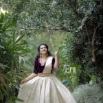 Pratheeksha G Pradeep Instagram - 💜🦋 Coustum @eradesigning Makeup @ishabeautyclinic Jewl @jewellish_rental_jewels Cam @vipinraj_cinematogrpher_ #camera #photoshooting #makeover Thiruvananthapuram, Kerala, India
