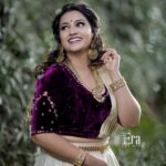 Pratheeksha G Pradeep Instagram - 💜🦋 Coustum @eradesigning Makeup @ishabeautyclinic Jewl @jewellish_rental_jewels Cam @vipinraj_cinematogrpher_ #camera #photoshooting #makeover Thiruvananthapuram, Kerala, India