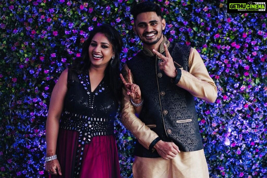 Pratheeksha G Pradeep Instagram - Shaadi..❤️ #marriage #cousin #happy