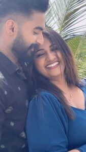 Pratheeksha G Pradeep Instagram - With new handsome…♥️♥️

VC @rafeek_actor 

#réel #insta #new