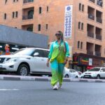 Prayaga Martin Instagram - Thanks to the Stylish Prayaga for wearing Resha on the streets of Dubai. 📸@the.sehal Dubai, United Arab Emirates