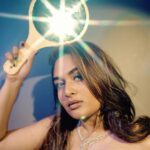 Prayaga Martin Instagram – She’s pure Astral light 📀

Diamonds @wondrdiamonds 
Photo @anandhuofficial#
Lashes and lips @juli_julian_makeupartist
