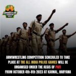Preeti Jhangiani Instagram - Armwrestling competition scheduled to take place at the All India Police Games will be organised under the aegis of PAFI from Oct 4 to Oct 8 in Karnal, Haryana. #PoliceGames2023 #AllIndiaPoliceGames #Karnal #Haryana #Armwrestling