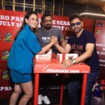 Preeti Jhangiani Instagram - Great press meet with @suniel.shetty sir yday and @jhangianipreeti @propanjaleague now showing on @sonysportsnetwork 🔥🔥🔥 Mumbai, Maharashtra