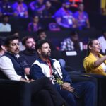 Preeti Jhangiani Instagram - What a pleasure to have @ra_rathore Olympic Silver Medlaist, Ex Sports Minister, Member of Parliament and a huge inspiration along with his son Manavaditya Rathore visit us at @propanjaleague 🙏🏻 His words and support meant a lot to all of us especially the athletes 🙏🏻 #propanjaleague is now showing on @sonysportsnetwork @doordarshansports and @fancode #armwrestling Indira Gandhi Stadium New Delhi
