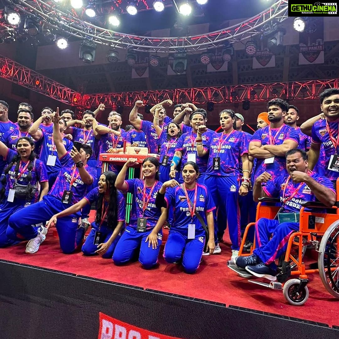 Preeti Jhangiani Instagram - The stage 💪…. Watch @propanjaleague season 1 on @sonysportsnetwork 7pm to 9pm 28thJulu to 13th August ! And on @fancode 5pm to 9pm !
