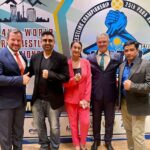 Preeti Jhangiani Instagram - Celebrations as @pafi.india becomes a full World Armwrestling federation @wafarmwrestling Member . Thank you to all that made this happen 💪 Pic 1: With President WAF Assen Hadjitodorov, Gen Sec WAF @mirceasimicel , Gen Sec PAFI @laxman_singh_bhandari and @dabasparvin Pic 2: @asian_armwrestling_federation President JeenBek Mukambetov and Gen Sec Ahmed Aliyev @aha_armsport and Head WAF referee @sosrefere Almaty, Kazakhstan