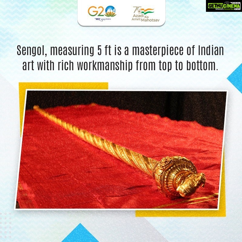 Preeti Jhangiani Instagram - Get ready to witness history as the sacred Sengol takes its place in the new Parliament building by the Hon'ble Prime Minister Shri @narendramodi, reminding us of the responsibility to uphold righteous governance for the nation. Visit: -sengol1947ignca.in #SengolAtNewParliament @narendramodi