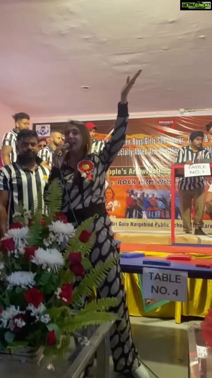 Preeti Jhangiani Instagram - Today at Guru Hargobind Public School in Ludhiana for the amazing Punjab State Championship ! @harmanmann.ppl @parmpreetkaur772 @pafi.india #ludhianadiaries #punjabi_tadka #womeninsports
