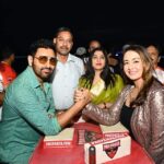 Preeti Jhangiani Instagram - Thanks to Mr and Mrs Arun Sharma of @surbhisecurityservices for hosting the @propanjaleague Mega Match on a Boat alongwith Mr Vinod Kumar Shukla ji of VKSC Infrastructure and Shri Dr Raghavendra Sharma, who is the Pradesh Karyalay Mantri of BJP was the Chief Guest of the event. Bhopal Lake