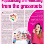 Preeti Jhangiani Instagram - @propanjaleague co-founder and Bollywood actor and producer @jhangianipreeti has been making waves in the world of arm wrestling in India. #propanjaleague #preetijhangiani #armwrestling