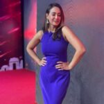 Preeti Jhangiani Instagram - Don’t worry be purple… Styled in @mouktika_style by @swarupabhagavatula