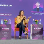 Preeti Jhangiani Instagram - @jhangianipreeti speaks at the @toi_sports @timesofindia right to excellence summit on the @propanjaleague #propanjaleague #propanjafamily Delhi दिल्ली