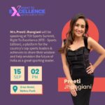 Preeti Jhangiani Instagram - Pro Panja League co-fouder Mrs @jhangianipreeti will be speaking at TOI Sports Summit, Right To Excellence (RTE - Sports Edition), a platform for the country’s top sports leaders & achievers to share their wisdom and help envision the future of India as a great sporting leader. @toi_sports #ProPanjaLeague #TOIRightToExcellence Delhi दिल्ली