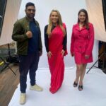 Preeti Jhangiani Instagram - With @natbynature before the @wweindia @wwe @sonysportsnetwork Superstar Spectacle #superstarspectacle #wwe #wweindia Hyatt Hyderabad Gachibowli