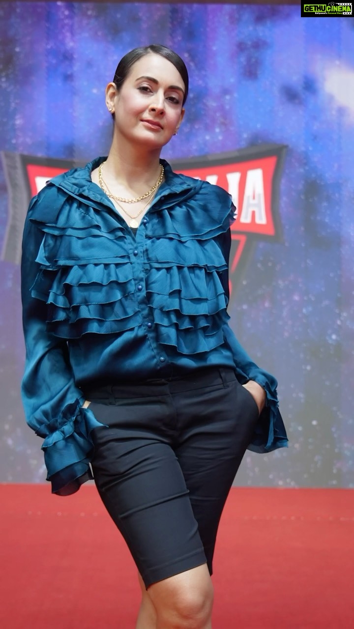 Preeti Jhangiani Instagram - Loving this look from @mouktika_style @swarupabhagavatula 🔥 @propanjaleague day 3! Watch it Live on @sonysportsnetwork and @fancode and @ddsportsindia 7pm-9pm! Video courtesy: @teamgobigorgohome 💪