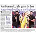 Preeti Jhangiani Instagram - Gearing up with some Kiraak ! @kiraakhyderabadppl power 💪 Thank you @hyderabad_times for the cover mention ! @propanjaleague really heating up 🔥 #lagapanja #bharatkakhel #GautamReddy @dabasparvin