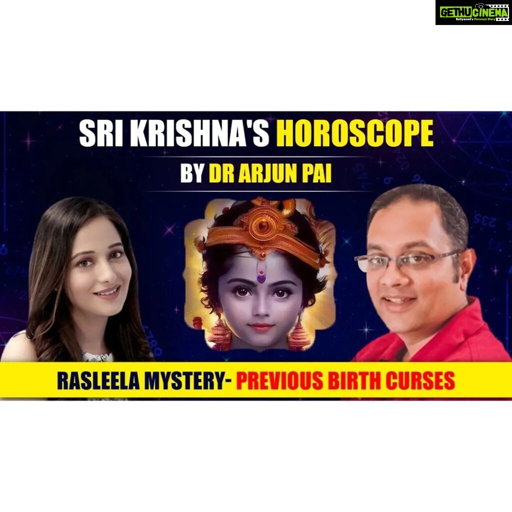 Preetika Rao Instagram - Sri Krishna's Horoscope is one of my most fascinating interviews with the one and only Astrologer and Researcher Dr Arjun Pai @drarjunpai ( Link in Bio Stories ) Fascinating revelations... on the auspicious occasion of Lord Krishna's birthday! . . . #harekrishna #iscon #krishnaconsciousness #krishnaconsciousnesssociety #krishnaquotes #krishnakrishna