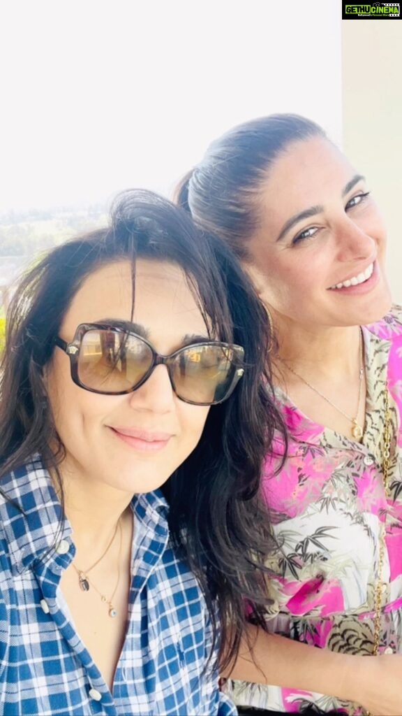 Preity Zinta Instagram - So awesome to catch up with the gorgeous @nargisfakhri this weekend. Love your energy & your vibe babe. Keep smiling, shining n stay in touch. Muaah ❤️ #girlpower #ting Beverly Hills, California