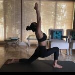Preity Zinta Instagram - Yoga is the best thing for your health & for your mental health. Indoors or outdoors all you need is the intent to do something for yourself to feel better & live a longer, healthier & happier life ❤️ #internationalyogaday #ting