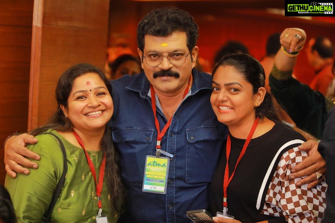 Premi Viswanath Instagram - @anjanaappukuttan @premi_vishwanath #atma2023 #instadaily #instafashion