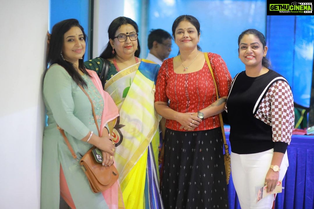 Premi Viswanath Instagram - ATMA-Association Of Television Media Artistes 2023 @sona_nair_official @starambika @pillai_manju @premi_vishwanath Travel partner @yokosotrips
