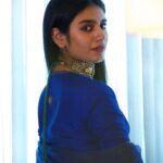 Priya Varrier Instagram – “नीली नदी”🧿
Wearing: @nisharahmed_ 
Styling: @styledbysmiji 
Jewellery: @osvagindia 
Photography: @harikumar.gk