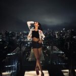 Priya Varrier Instagram – A night to remember!🥂 Vertigo Rooftop and Moon Bar At Bayan Tree Bangkok