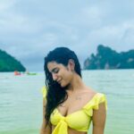 Priya Varrier Instagram – Who could resist the clear blue waters at Phi Phi?
Not even the two of my best friends who were trembling at the thought of getting in.
None of us know how to swim,yet had the best time snorkeling and just chilling with the fishies!🐬
Thank you @angsanalagunaphuket for your hospitality and @pickyourtrail for making it happen! Phi Phi Islands, Thailand
