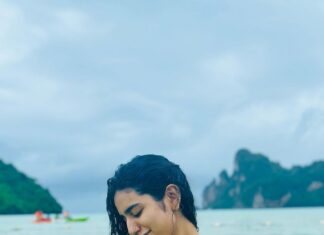 Priya Varrier Instagram - Who could resist the clear blue waters at Phi Phi? Not even the two of my best friends who were trembling at the thought of getting in. None of us know how to swim,yet had the best time snorkeling and just chilling with the fishies!🐬 Thank you @angsanalagunaphuket for your hospitality and @pickyourtrail for making it happen! Phi Phi Islands, Thailand