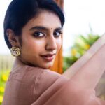 Priya Varrier Instagram - “सुनहरी हवा”🪶 Wearing: @silpaa.in Styling: @styledbysmiji Photography: @premsampaul HMU: @neethu_makeupartist Styling asst: @siraj_saleem_