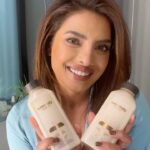 Priyanka Chopra Instagram – New Drop Alert! Anomaly’s newest #DamageRepairRange is available from today at @mynykaa. 

Shop for @anomalyhaircare’s #StrengtheningShampoo and #RepairingConditioner in stores and online on @mynykaa. Give your hair all the love and nourishment it deserves. 🩶