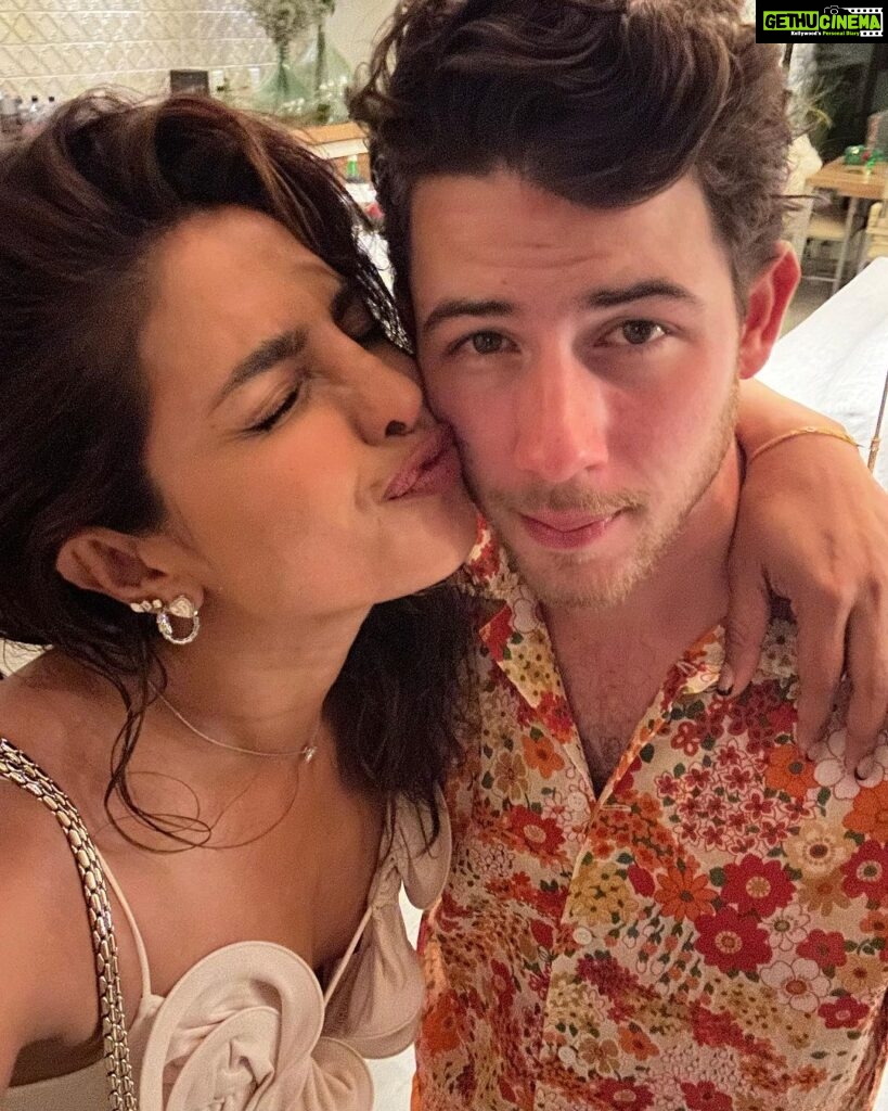 Priyanka Chopra Instagram - Celebrating you is the greatest joy of my life. You have pushed me in ways I didn’t know was possible.. shown me peace like I have never known.. and loving like only you can.. I love you my birthday guy! I hope all your dreams always come true… Happy birthday baby ❤️🥰 @nickjonas Heaven :)