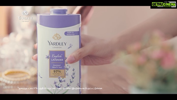 Priyanka Mohan Instagram - I have chosen 97% naturally derived @myyardley fragrant beauty talc Have you tried it yet? Follow @myyardley and use code PM20 on yardleyoflondon.com for an additional discount of 20%