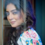Priyanka Mondal Instagram - Storm in my Eyes, Peace in my Smile 👁😊 📷 : @argha_giri 💄: @dassourav3 👗: @debjanighoshofficial 📍: @scrapyardofficial 🔗 : @rudrakshprnads #photos #photooftheday #portraitphotography #portraits #stare #smile #explorepage #trending #aesthetic #foryou #follow #actor #actorslife #instagood #instafashion #instadaily #instamood #instagram SCRAPYARD