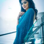 Priyanka Mondal Instagram - Saree Vibes 💙 📷 - @myself_suvam 🔗 - @rudrakshprnads #photos #photooftheday #portraits #sareelove #saree #sareefashion #fashionmodel #instafashion #instagood #instamood #trending #explorepage #foryou #kolkata #instagram JW Marriott Hotel Kolkata