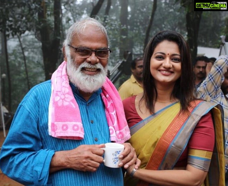 Priyanka Nair Instagram - Congratulations my guru TV chandran sir ☺️ #tvchandran