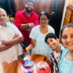 Priyanka Nair Instagram – Thank you so much to my Parents ,Ajesh ,Malu and my Appu for showering me in love on this special day and creating a day of memories 🤗♥️
@priyada_nair miss youuu 
@wolfshed.in 
#birthday #priyankanair #familytime #home Home