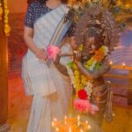 Priyanka Nair Instagram - ♥️ MUA - @_sumathefacechanger_ @davisvazhapilly #priyankanair #krishna #sareelove #instareels Ottappalam, Kerala, India