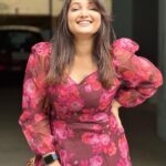 Priyanka Nalkari Instagram - #poser #gown #happysmile #actress #roja #nalkarpriyanka #instagood #instagram #instadaily #instalike #frocklover Outfit @siddiqha179 ❤️