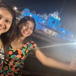 Priyanka Nalkari Instagram - #allaboutlastnight #specialday #midnights #sisters #friends #tankbund #ussainsagar #latenights #telangana secretariat #2ndmonthweddinganniversary #wifeygoals # Tankbund