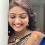 Priyanka Nalkari Instagram - #aftermarriage #1stadshoot #saree #poser #chennai #lovemyprofession #seetha #roja #priyankanalkari #happywife #married #instagram Jewellery @gold_copy1486 😍