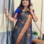 Priyanka Nalkari Instagram - #aftermarriage #1stadshoot #saree #poser #chennai #lovemyprofession #seetha #roja #priyankanalkari #happywife #married #instagram Jewellery @gold_copy1486 😍