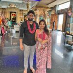 Priyanka Nalkari Instagram – #venkateshwaraswamy #temple #positivevibes #anjaneya #couplegoals #wifeylife #actress #malysia #tamil #telugu #perumaltemplebrickfield Brickfields