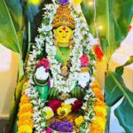 Priyanka Nalkari Instagram - #aftermarriage1stvaralakshmivrataham #feelingblessed #happy #positivity #prayers #shortlife #behappy #trustgod #actress #wife #telugugirl #instagood