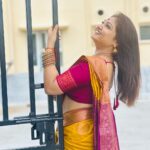 Priyanka Nalkari Instagram - #varalaxmivratham #1sttime #aftermarriage #blessed #positivevibes #traditional #saree #actress #nalkarpriyanka #hyderabad #instagram