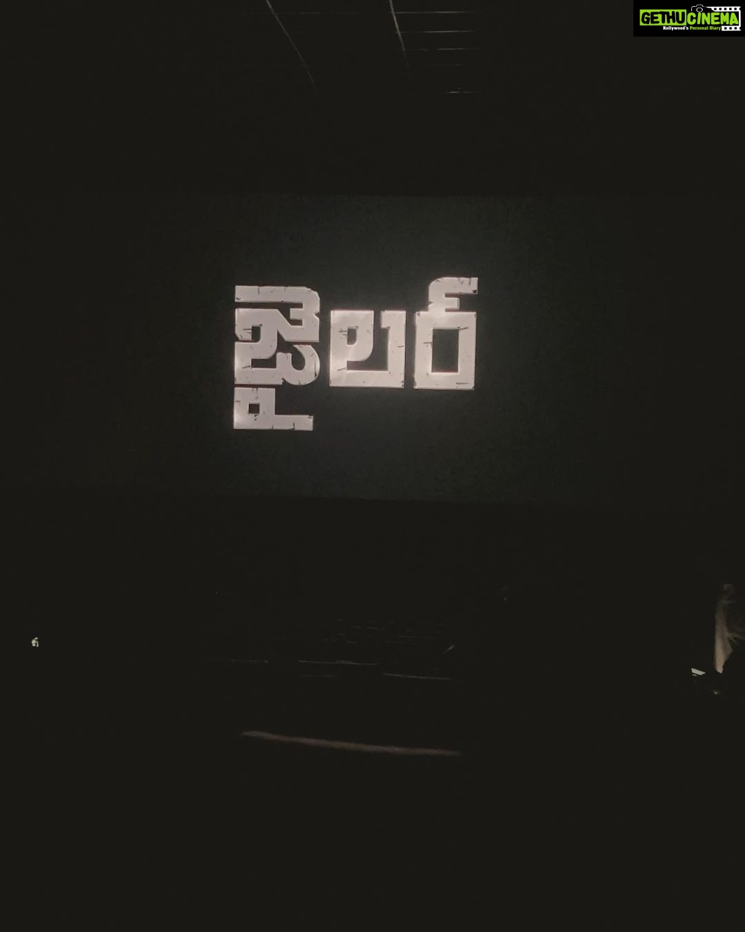 Priyanka Nalkari Instagram - #jailer #jailermovie #telugu #familytime #movietime #rajinikanth sir #1stday #tamanna #happyfamily #hyderabad #actresslife