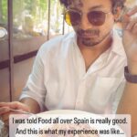Priyanshu Painyuli Instagram - It’s IMPOSSIBLE in Spain. Can’t Explain How n Why. #spaintravel #spainfood #spainfoodtour #foodgasm #lovespainfood #culinaryexperiences #foodlover #travellog #spaintrip